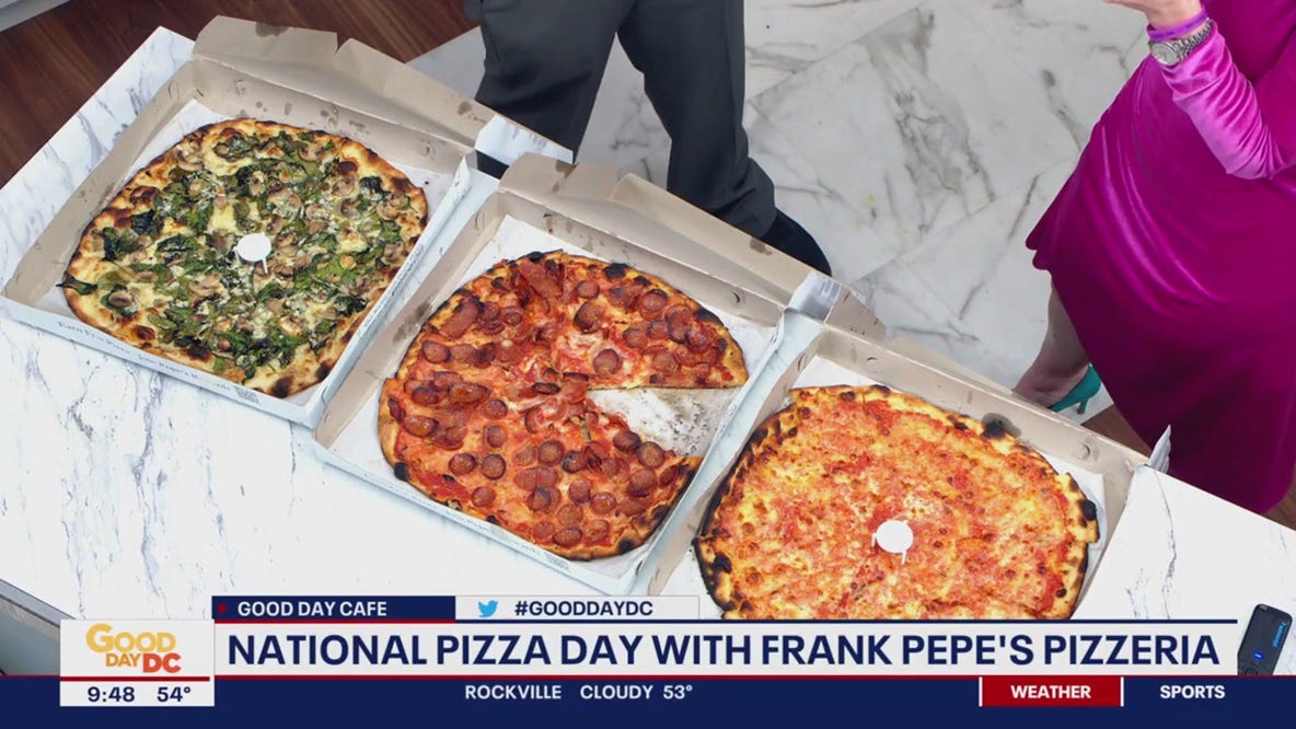National Pizza Day with Frank Pepe's Pizzeria